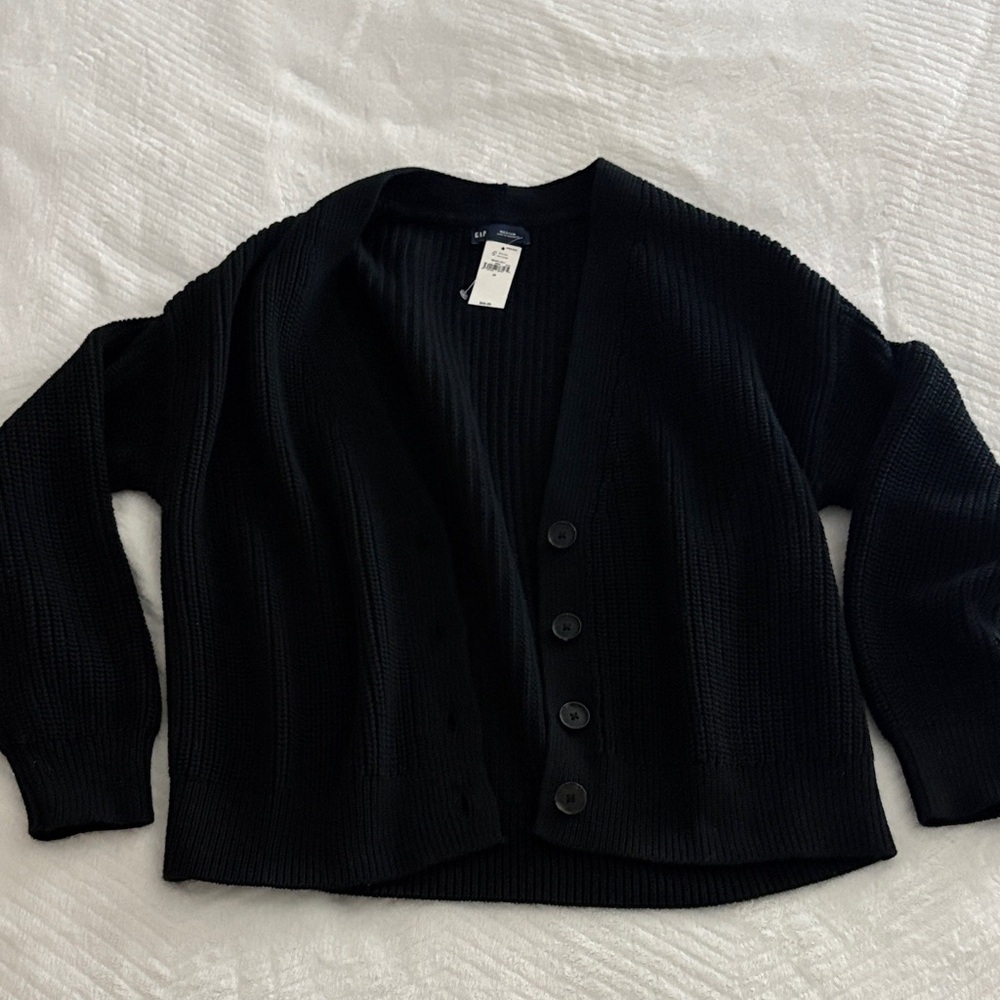 GAP Black Women's Cardigan Sweater